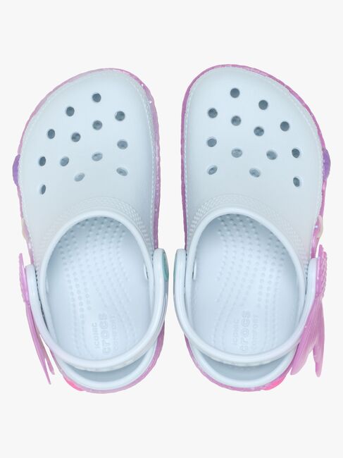 Crocs Classic Mermaid Tofflor, Vapor Ice
