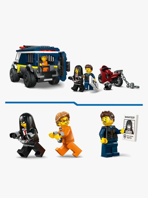 LEGO City 60479 Polisens fångtransportbil