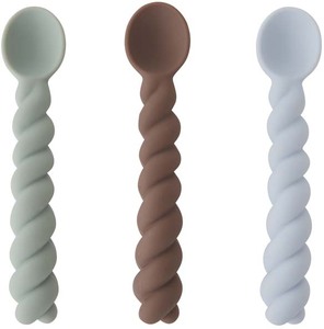 OYOY Mellow Sked 3-pack, Dusty Blue/Taupe/Pale Mint
