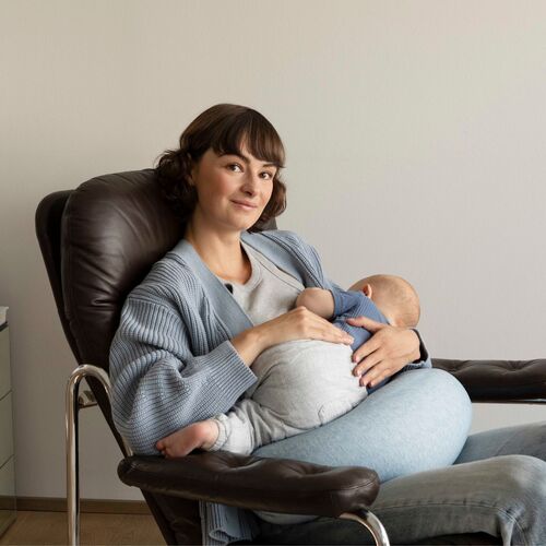 bbhugme Amningskudde, Blue Melange