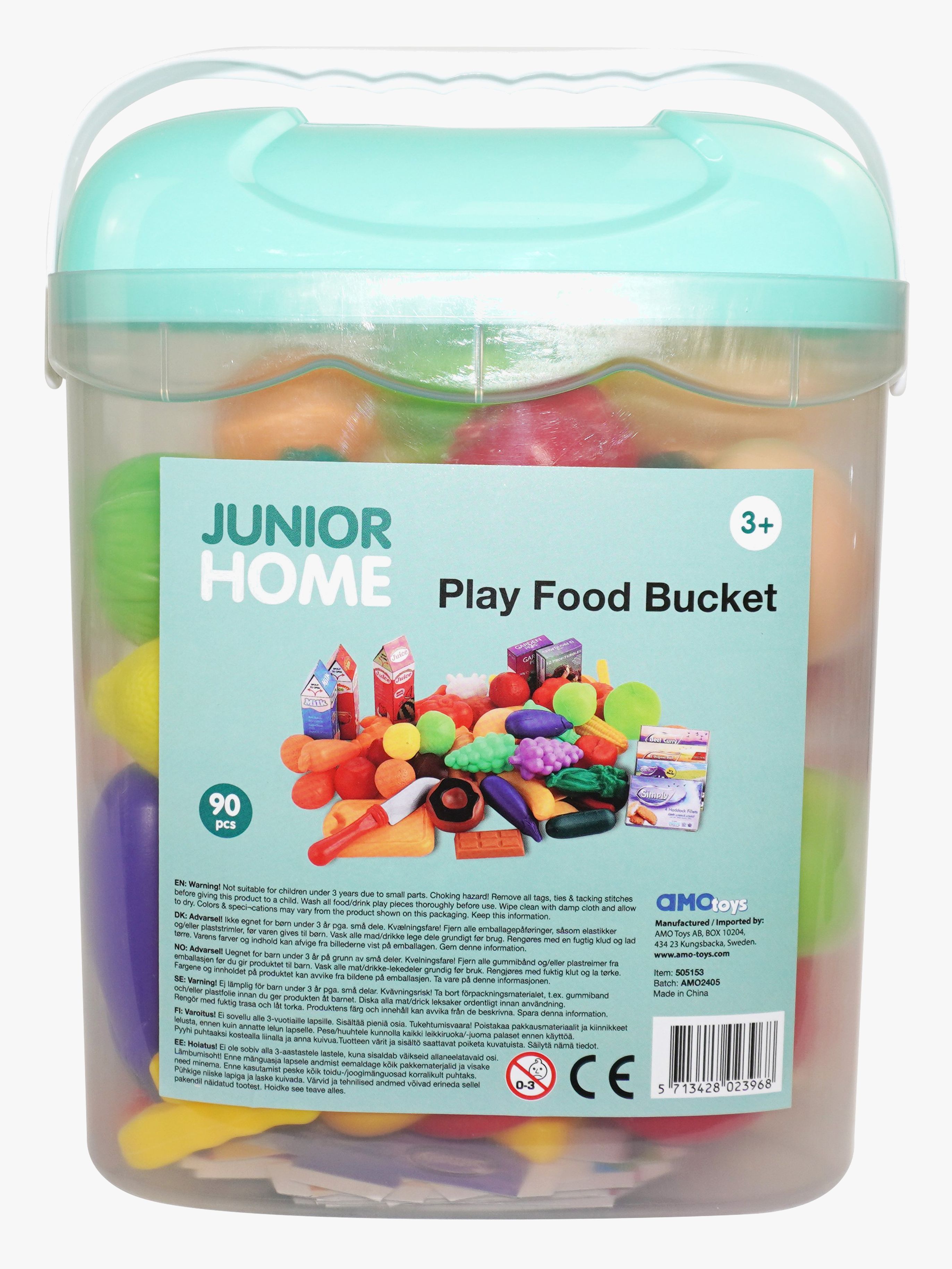 Junior Home Hink med Leksaksmat 90 Delar