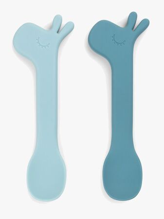 Done By Deer Lalee Skedar 2-pack, Blå