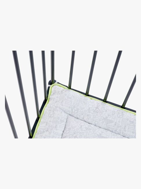 BabyDan Square Lekhage 105x72x71 cm, Svart
