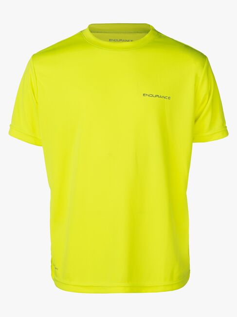 Endurance Vernon Performance T-Shirt, Safety Yellow
