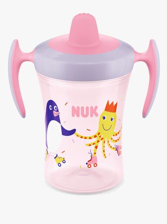 NUK Nature Sense Pipmugg 230 ml, Röd