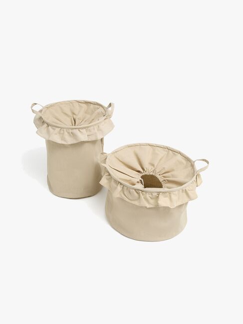 Alice & Fox DEMI Förvaringskorgar 2-Pack, Beige Linen