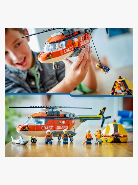 LEGO City 60503 Kustbevakningens helikopter