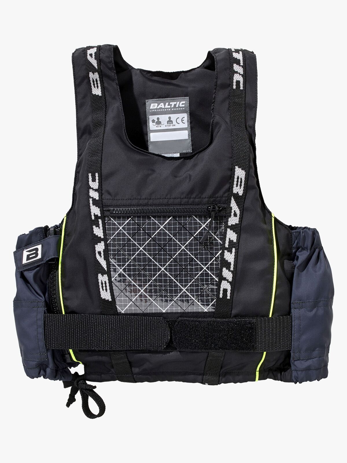 Baltic Flytväst Dinghy Pro, Svart/Grå
