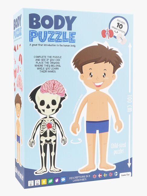 Barbo Toys Body Pussel Pojke 36 Bitar