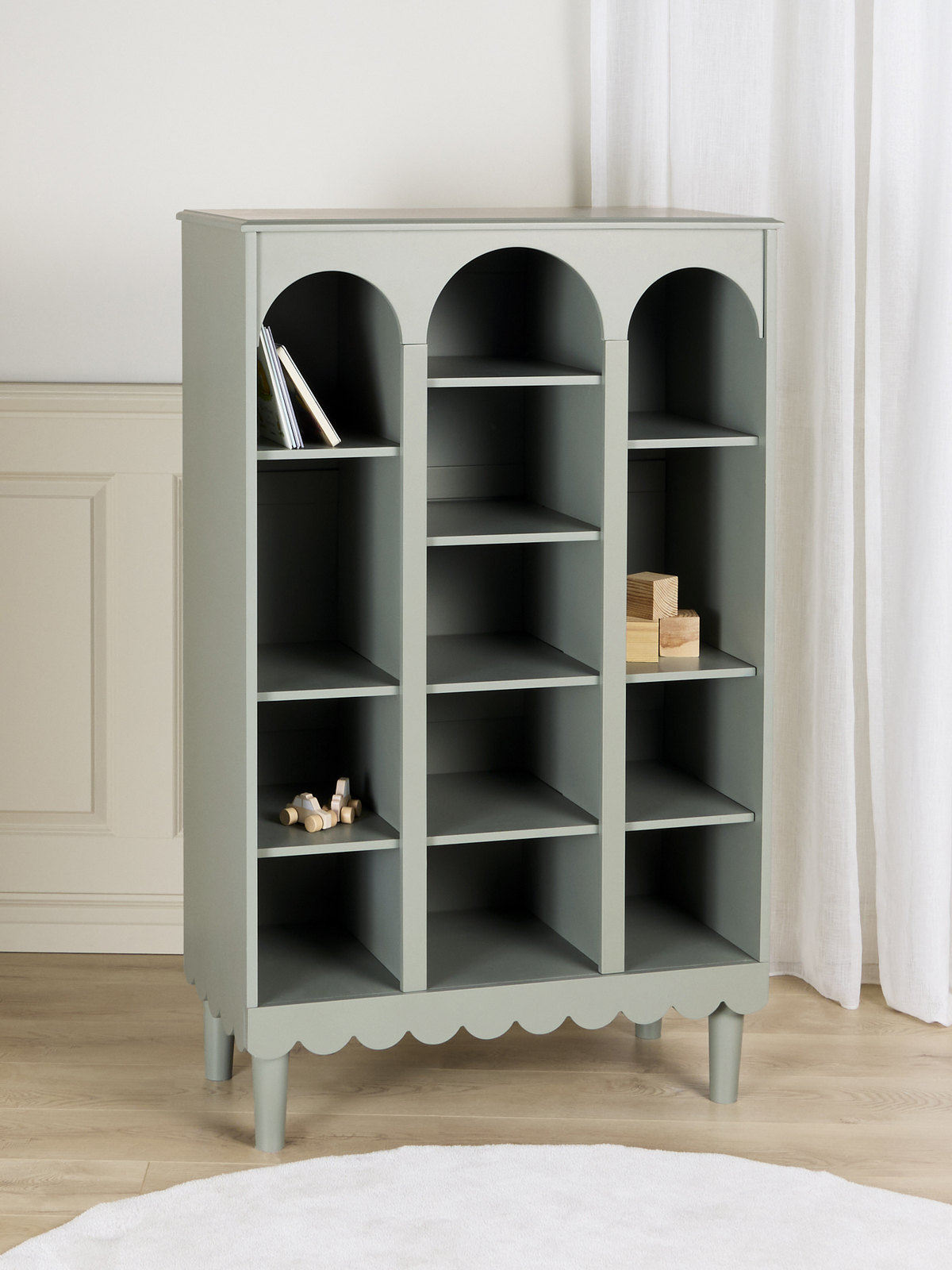 Alice & Fox Dune  Dekorativ Bokhylla, Sage