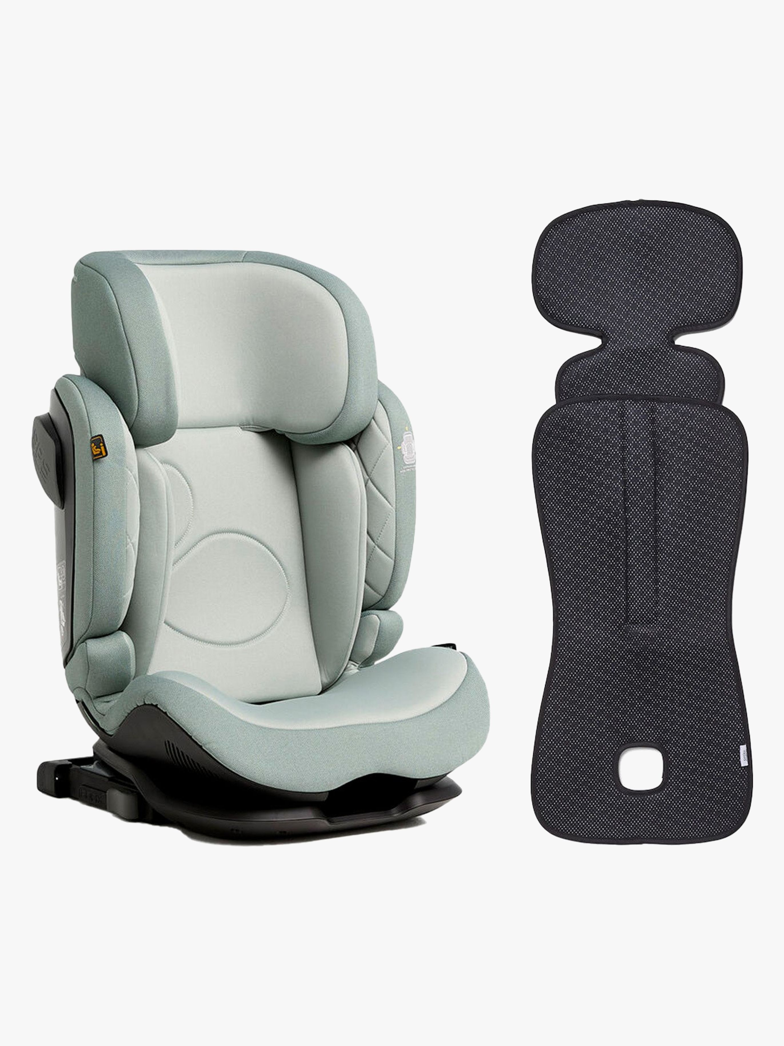 Beemoo Recline i-Size Bältesstol inkl. Petite Chérie Ventilerande Sittdyna, Teal/Antracit