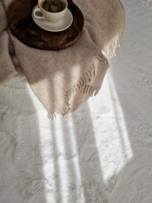 KMCarpets Heaven Deluxe Matta 160x230, Vit