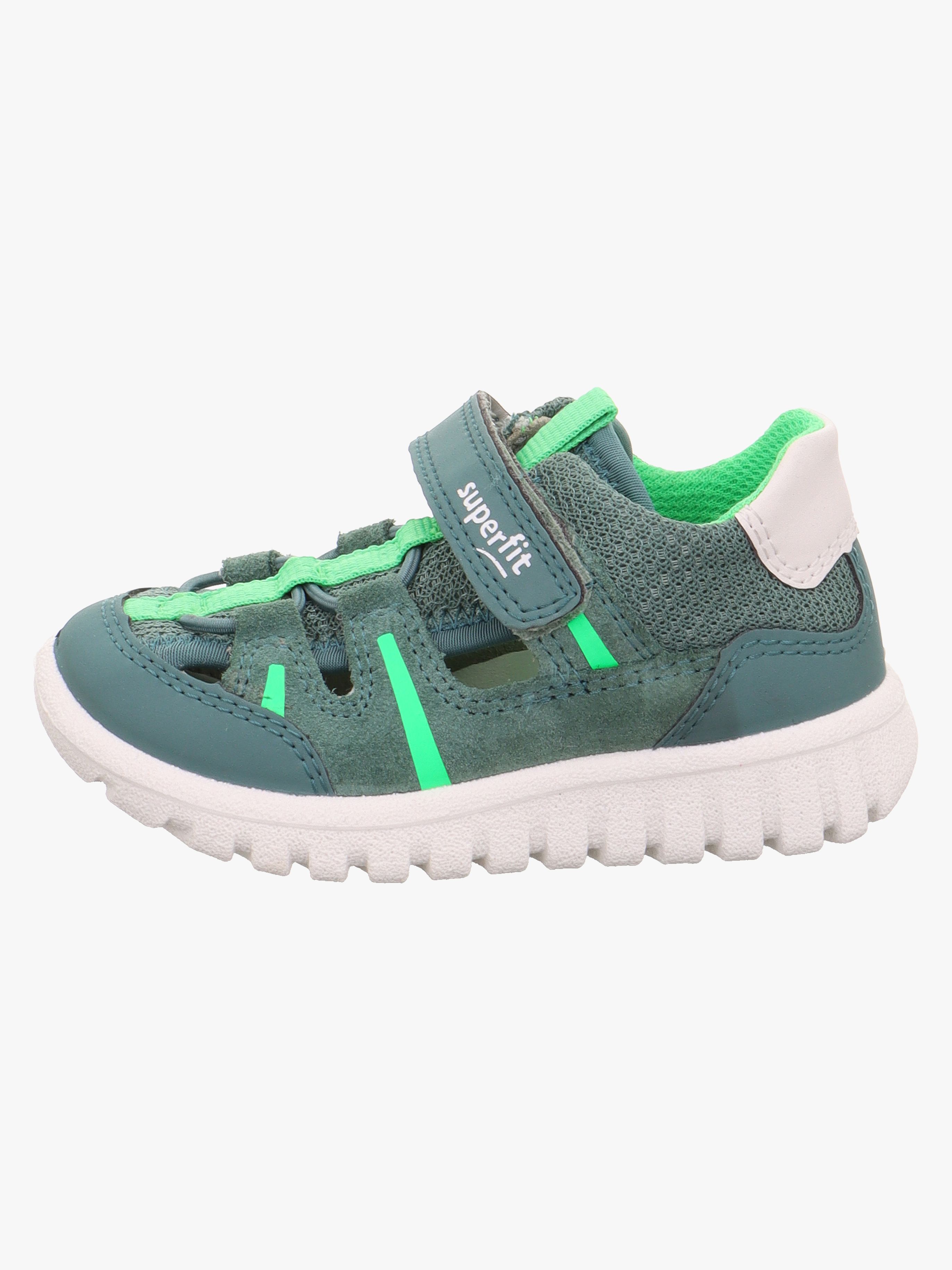 Superfit Sport7 Mini Sandaler, Green/Light Green, 21