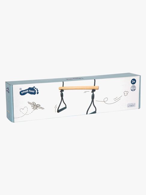 Small Foot Trapetsgunga med Gymnastikring, Black Line