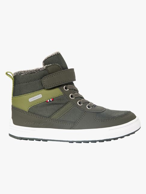 Viking Lucas Mid 1V WP Vinterkängor, Pine/Olive