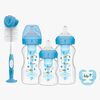 Dr. Brown's Wide Neck Options+ Gåvoset, Blå
