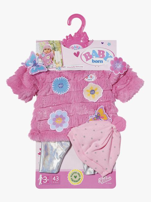 Baby Born Dockkläder Kappa 43 cm, Rosa