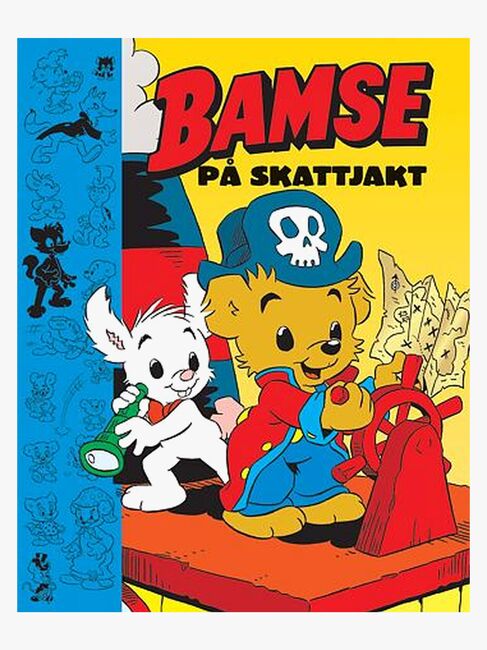 Kärnan Barnbok Bamse på Skattjakt