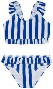 Petite Chérie Atelier Amalfi Bikini, Blue Stripe