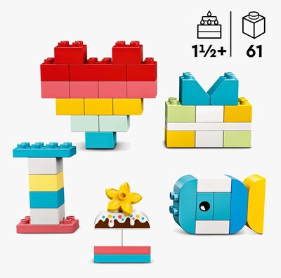 Köp LEGO DUPLO Classic 10909 Hjärtask