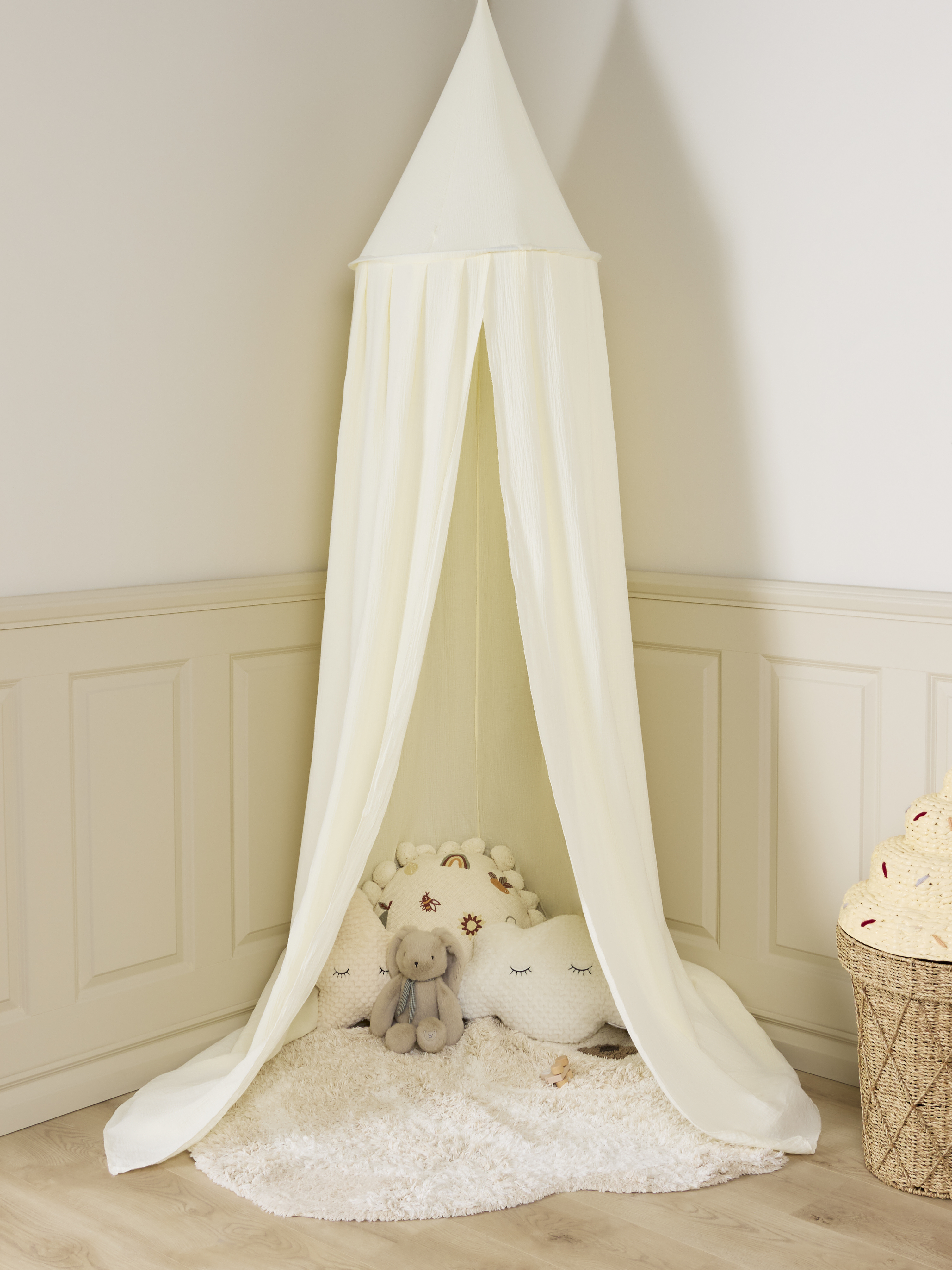 Alice & Fox Veil Sänghimmel, Muslin White