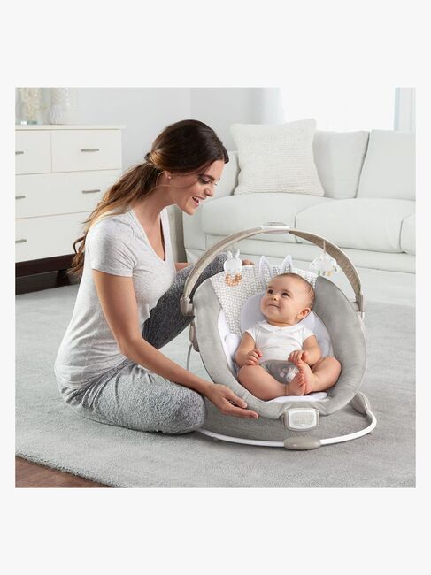 Ingenuity InLighten Babygunga Twinkle Tails, Grey