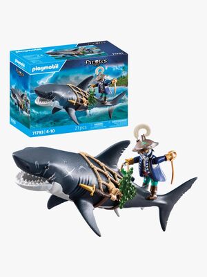 Playmobil Pirates 71793 Kjempehai Med Pirat