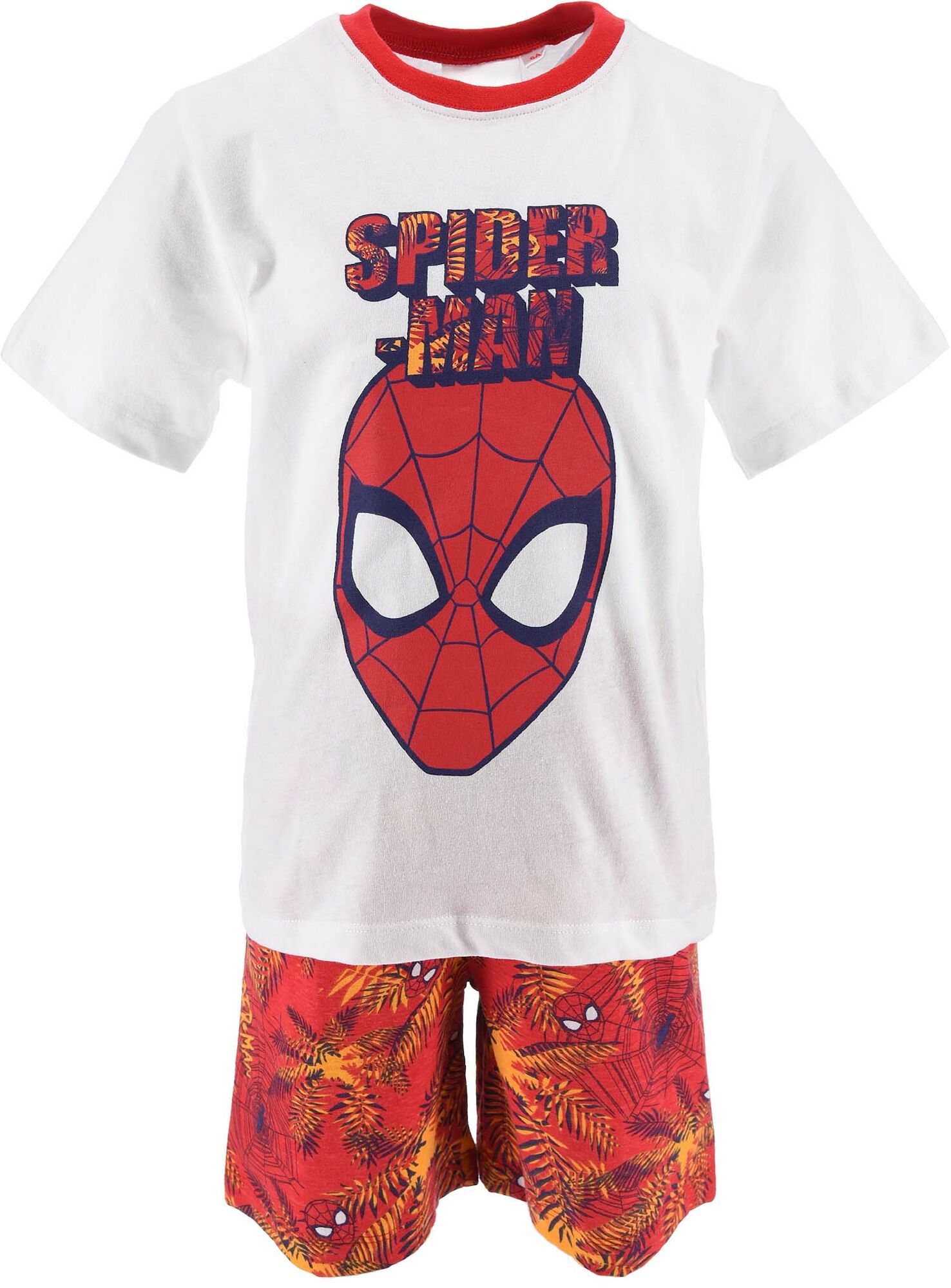 Marvel Spider-Man Pyjamas White 8 År