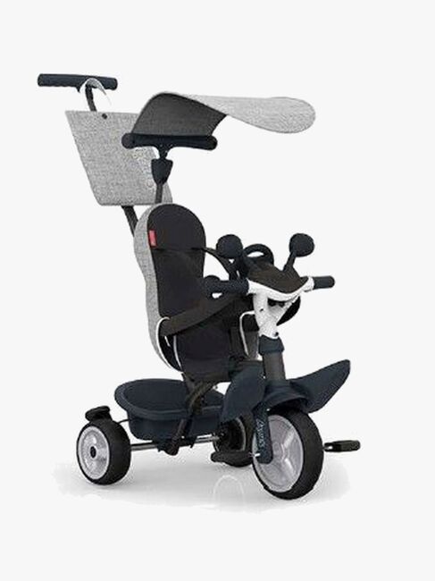 Smoby Baby Driver Trehjuling Plus, Grå