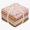Pippi Muslinfilt 8-Pack, Sepia Rose