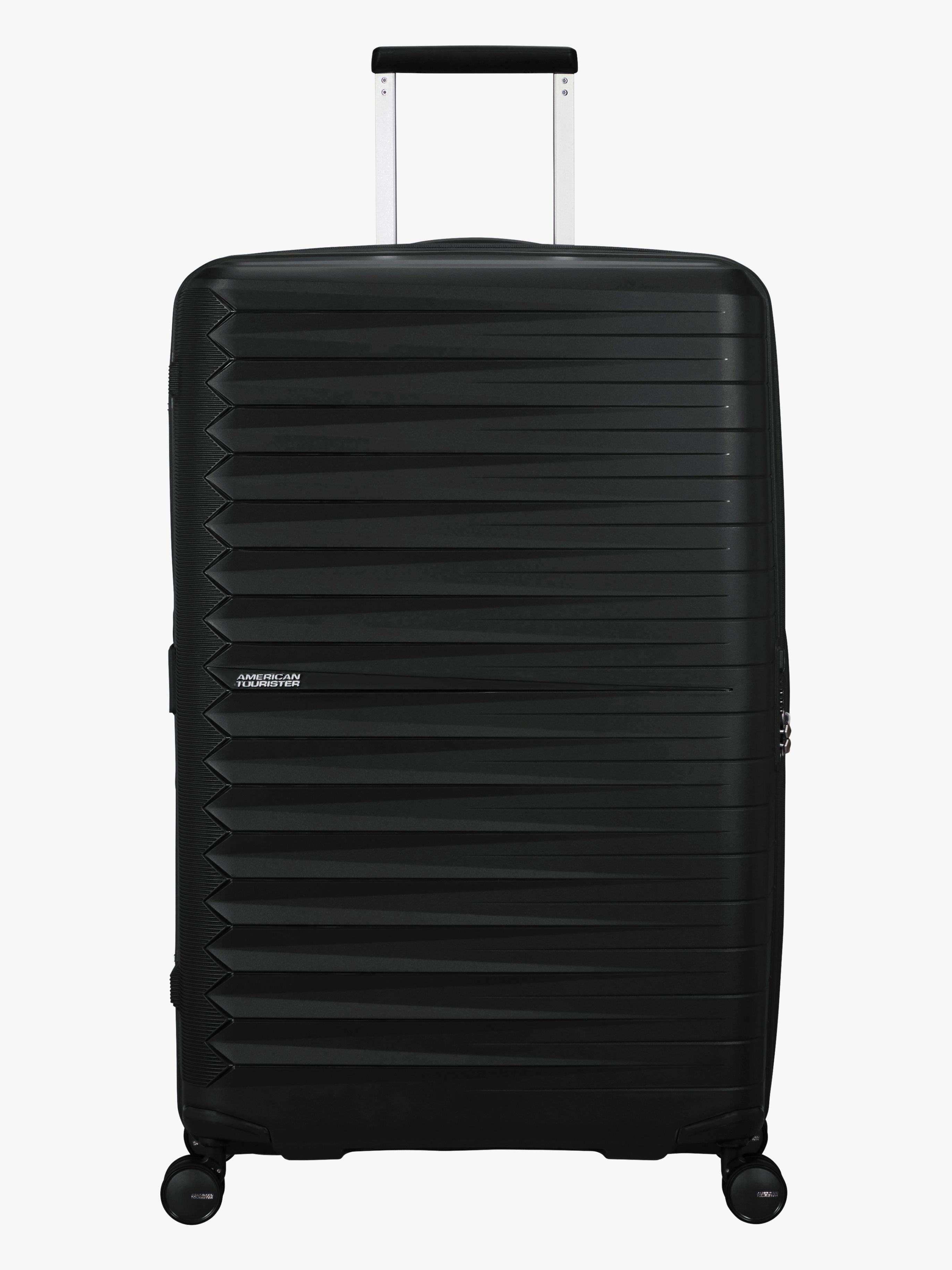 American Tourister FastForward Spinner Resväska 108-118L, Flash Black