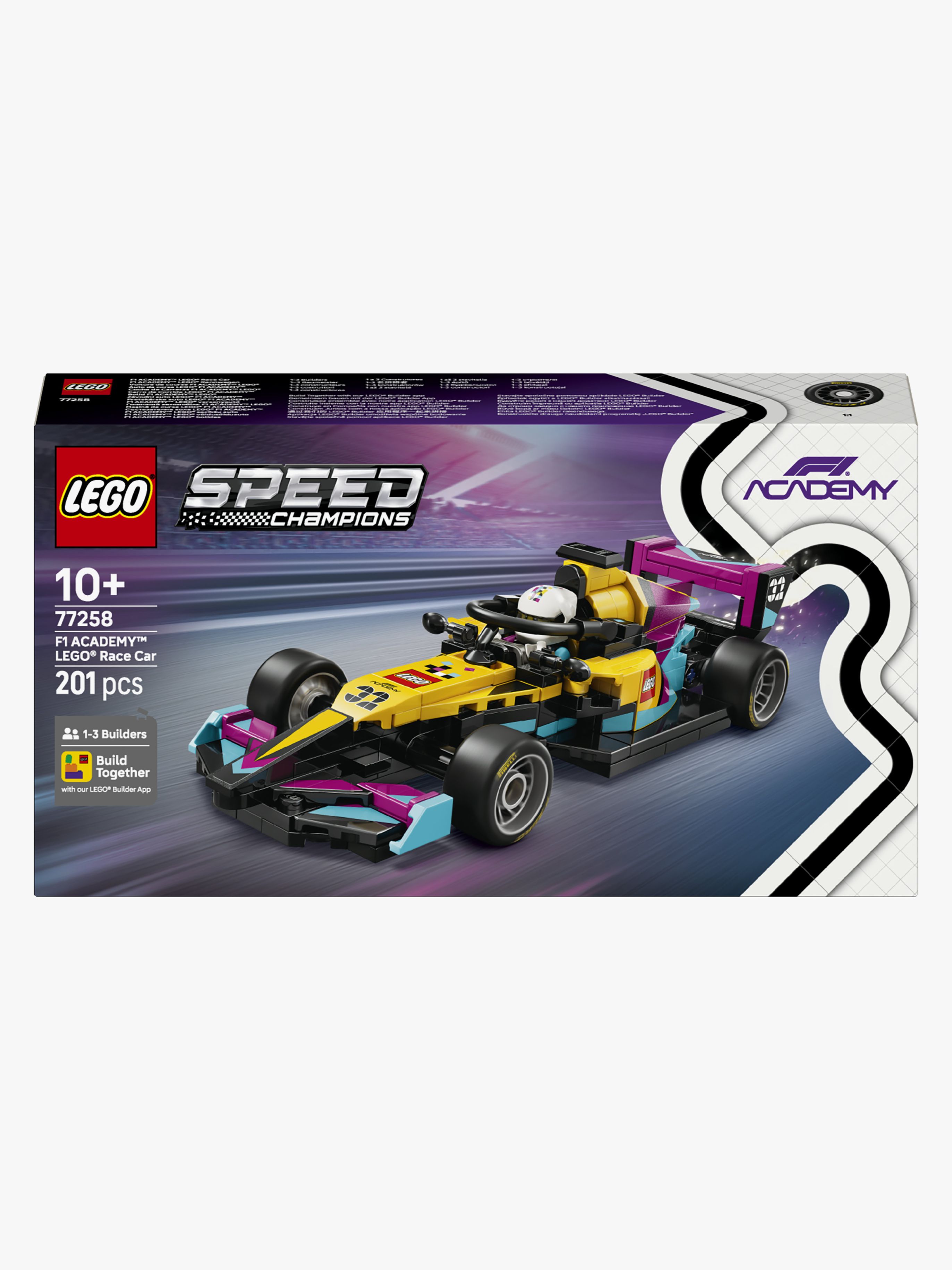 LEGO Speed Champions 77258 F1 ACADEMY LEGO racerbil