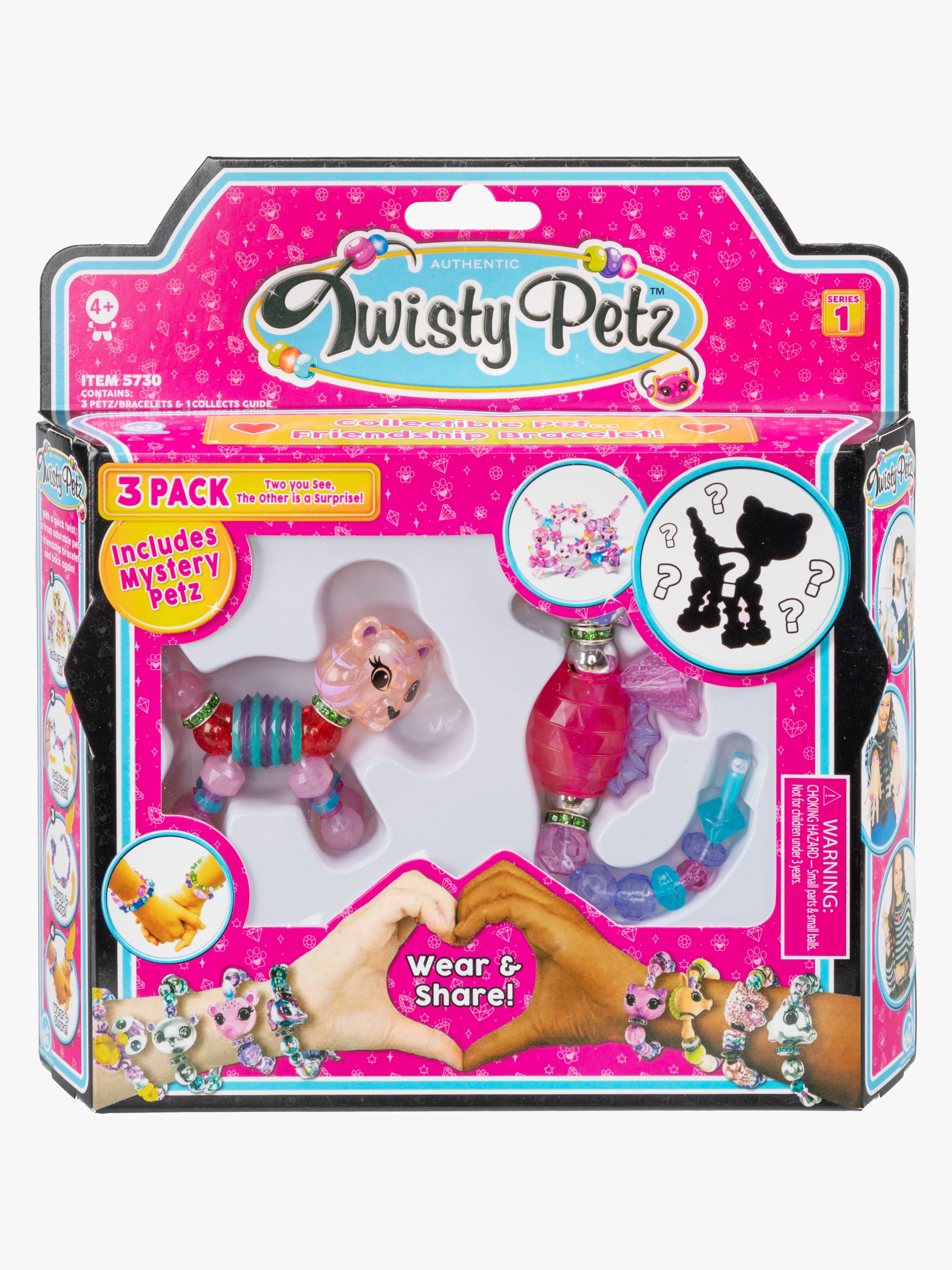 Twisty Petz Smycken &  Fidgetarmband 3-Pack