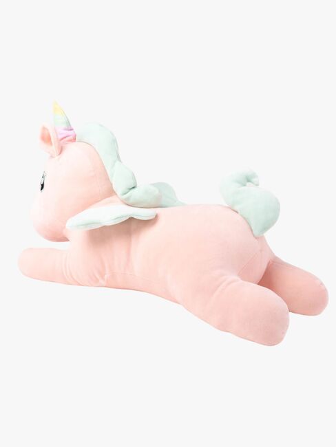 Teddykompaniet Gosedjur Liggande Enhörning 52 cm, Rosa