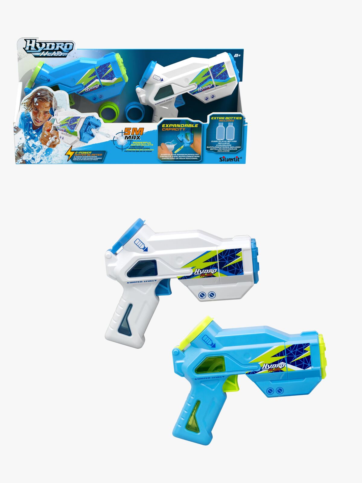 Silverlit Hydro Mad Mini Blaster Vattenpistol 2-pack