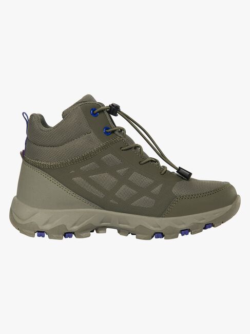 Viking Track Mid SL WP Sneakers, Olive