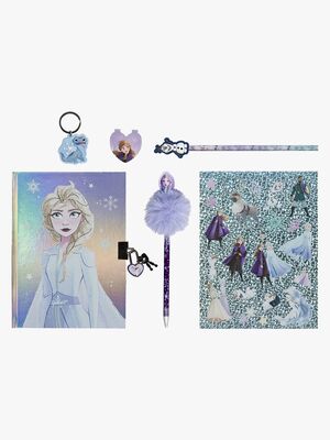 Disney Frozen Dagbok Med Tilbehør Glitter