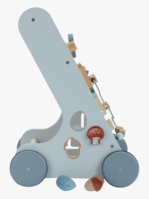 Little Dutch Multiaktivitets Lära-gå-vagn Forest Friends, Blå