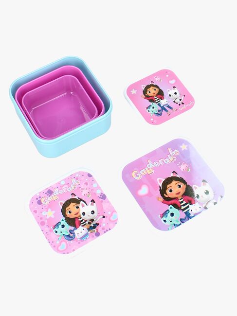 Gabby's Dollhouse 3 in 1 Snackbox Fresh Bites, Lila