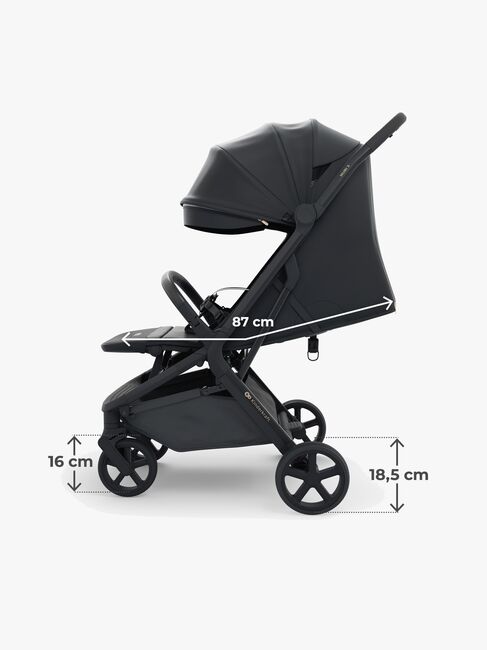Kinderkraft NUBI 3 Sittvagn, Midnight Black
