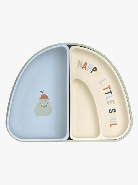 Lässig Tallrik Silikon 3-Pack, Happy Fruits Lemon