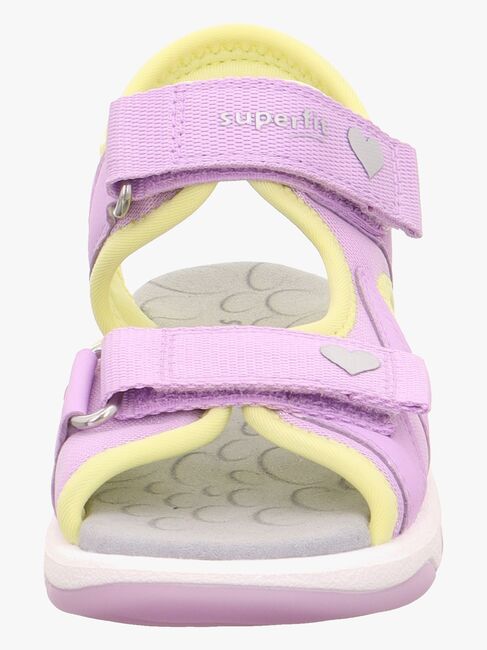 Superfit Pebbles Sandaler, Purple/Yellow