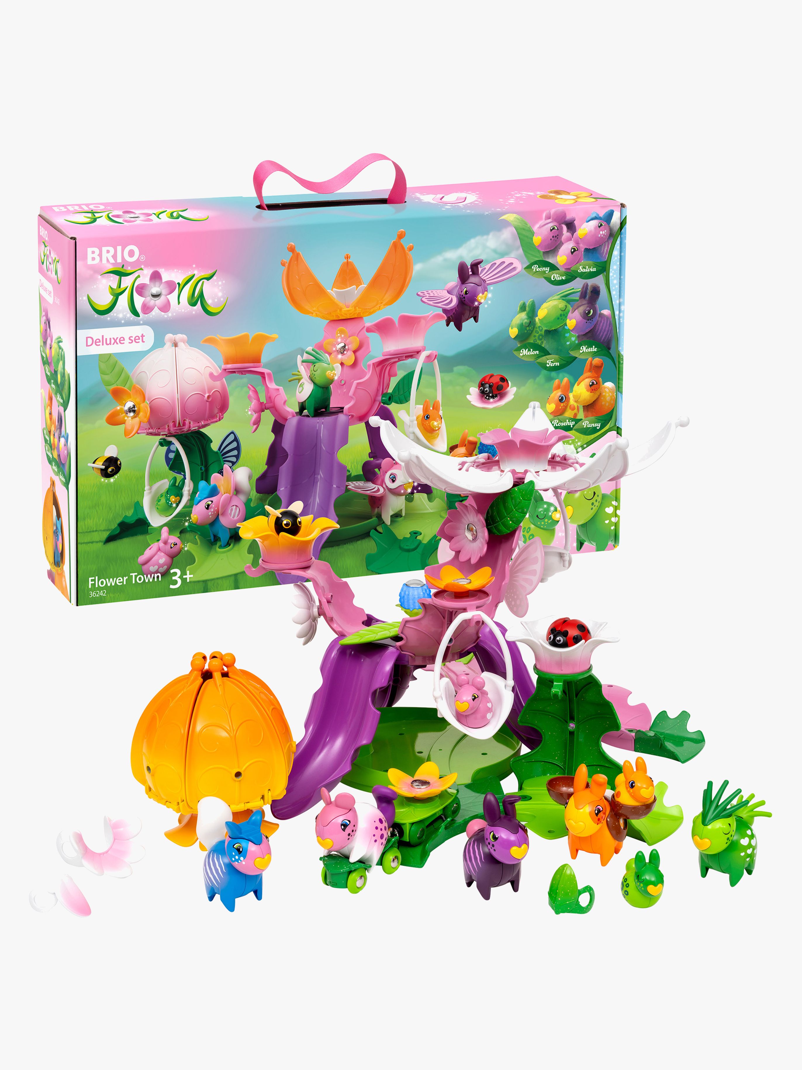 BRIO Flora 36242 Lekset Blomsterstad