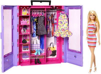Barbie Ultimate Closet Lekset Docka och Garderob