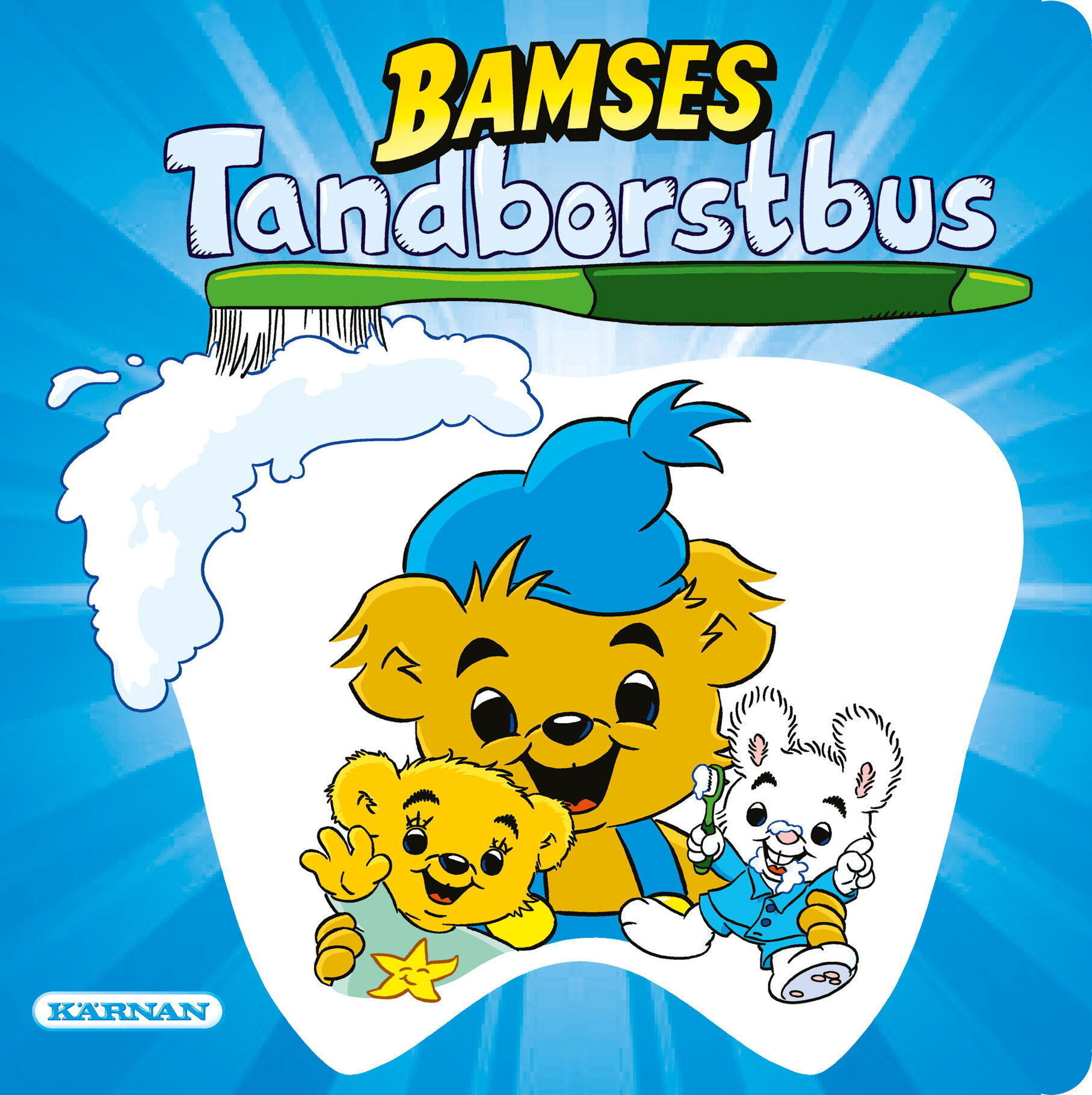 Egmont Kärnan Bamses Tandborstbus