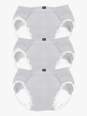 My Carry Potty Trainingshose 3er-Pack, Pastellgrau
