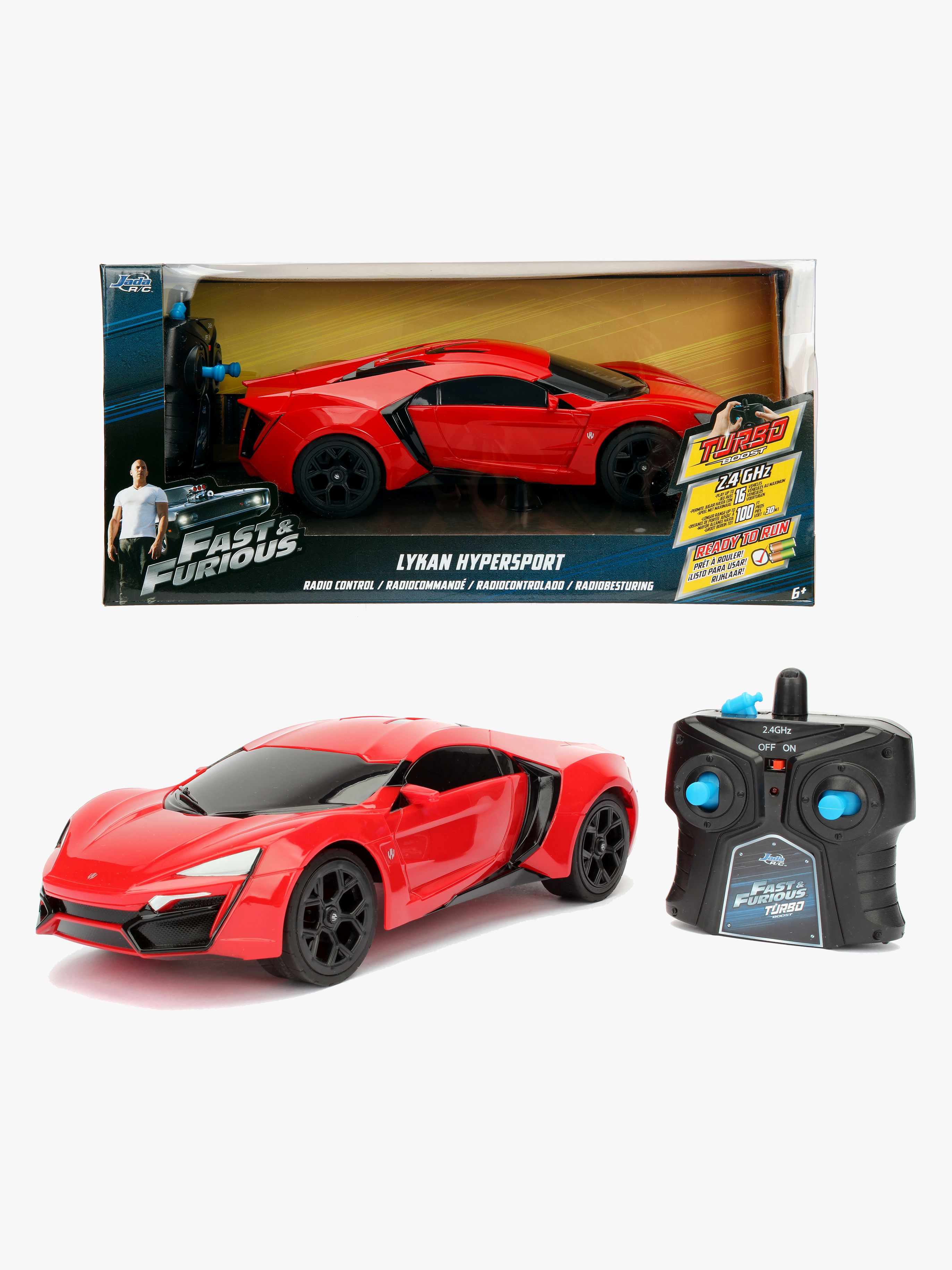 Fast &  Furious Lykan Hypersport Radiostyrd Bil 1:24