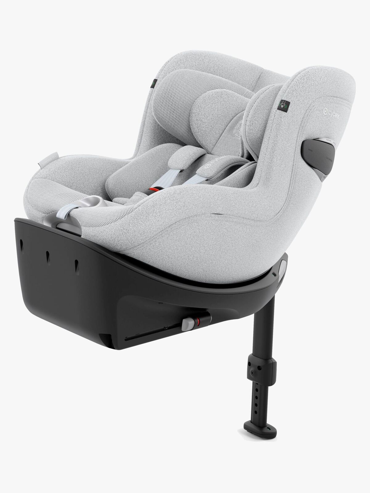 Cybex Sirona Ti i-Size Plus Bilbarnstol, Platinum White
