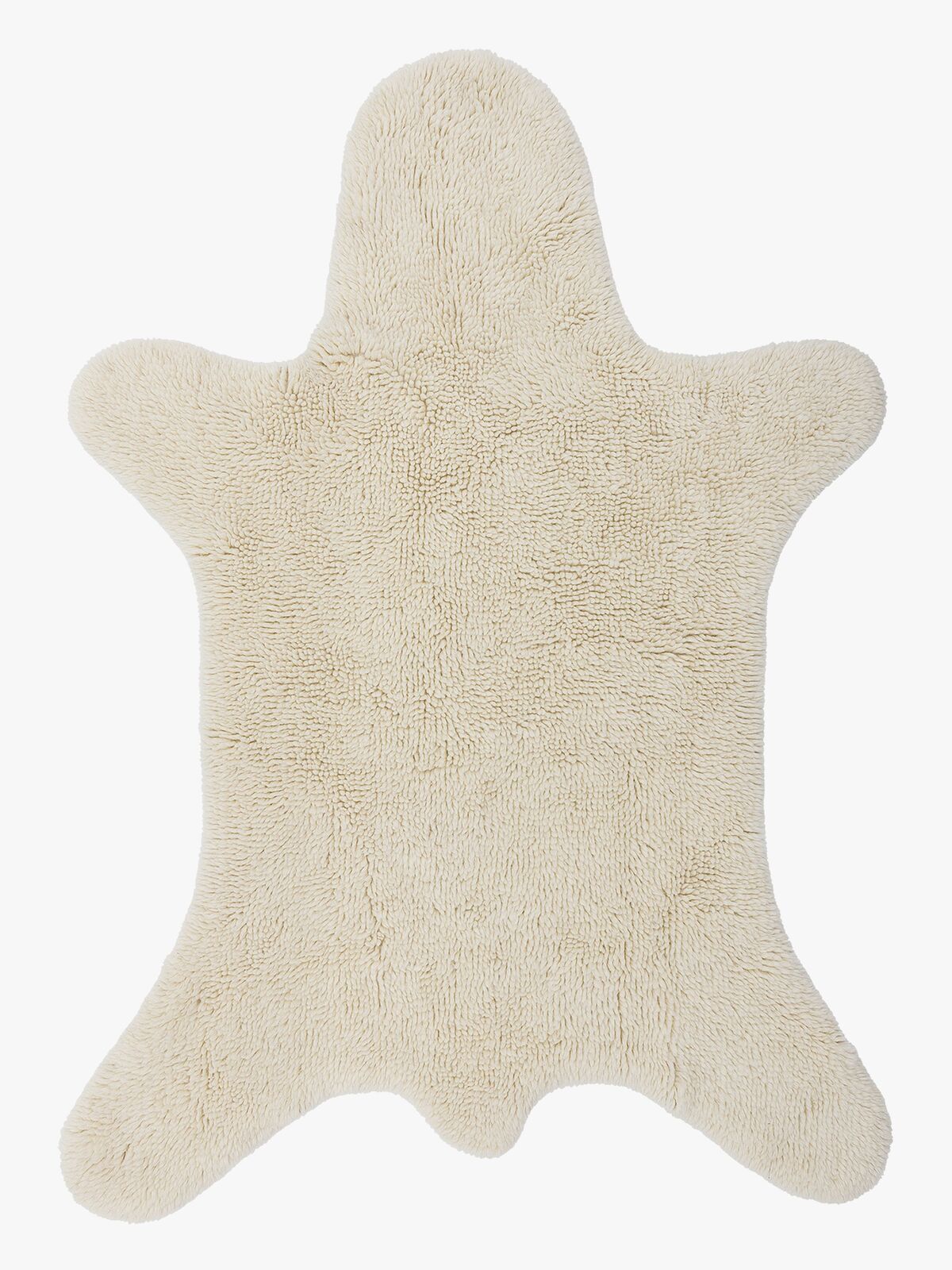 Bloomingville Matta Björn 140x200, Vit