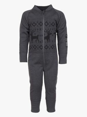 Lindberg Kåbdalis Merino Thermounterwäsche-Einteiler Merinomix, Anthracite